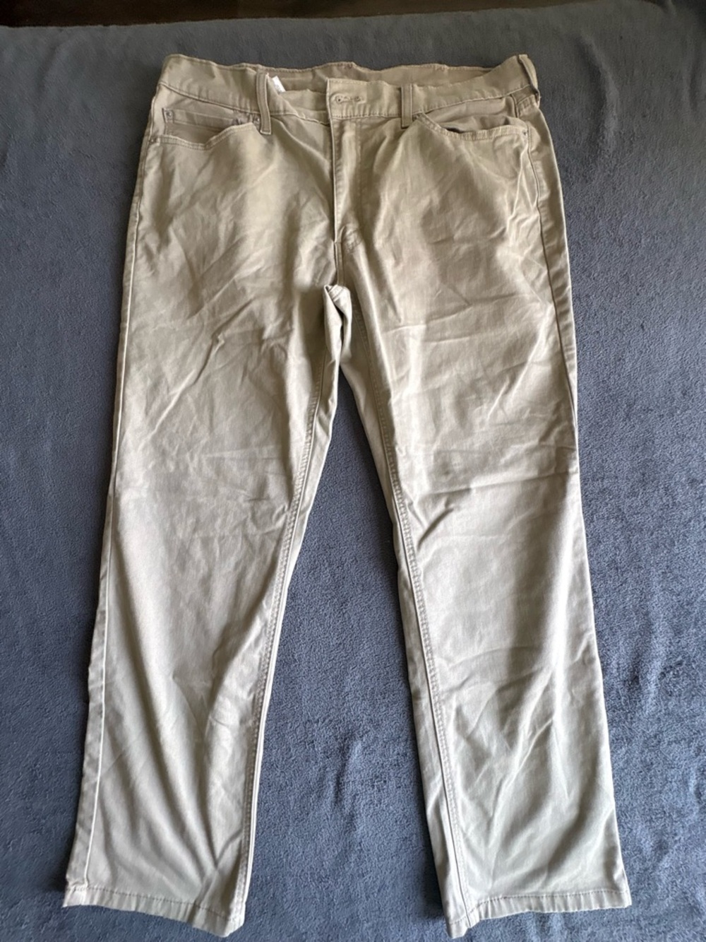 Levi’s 541 Athletic Fit Khaki Pants Men’s 38x32 Tan Casual Stretch